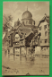 Preview: AK Nürnberg / 1920er Jahre / Synagoge / Insel Schütt / Künstler Karte O Wiegk